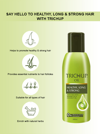 Trichup Oil Healthy Long Strong Hair Anti Dandruff Hair Loss FreeShip best  pack | eBay